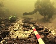 Lietuvoje povandeninė archeologija prasidėjo nuo tilto Platelių ežere